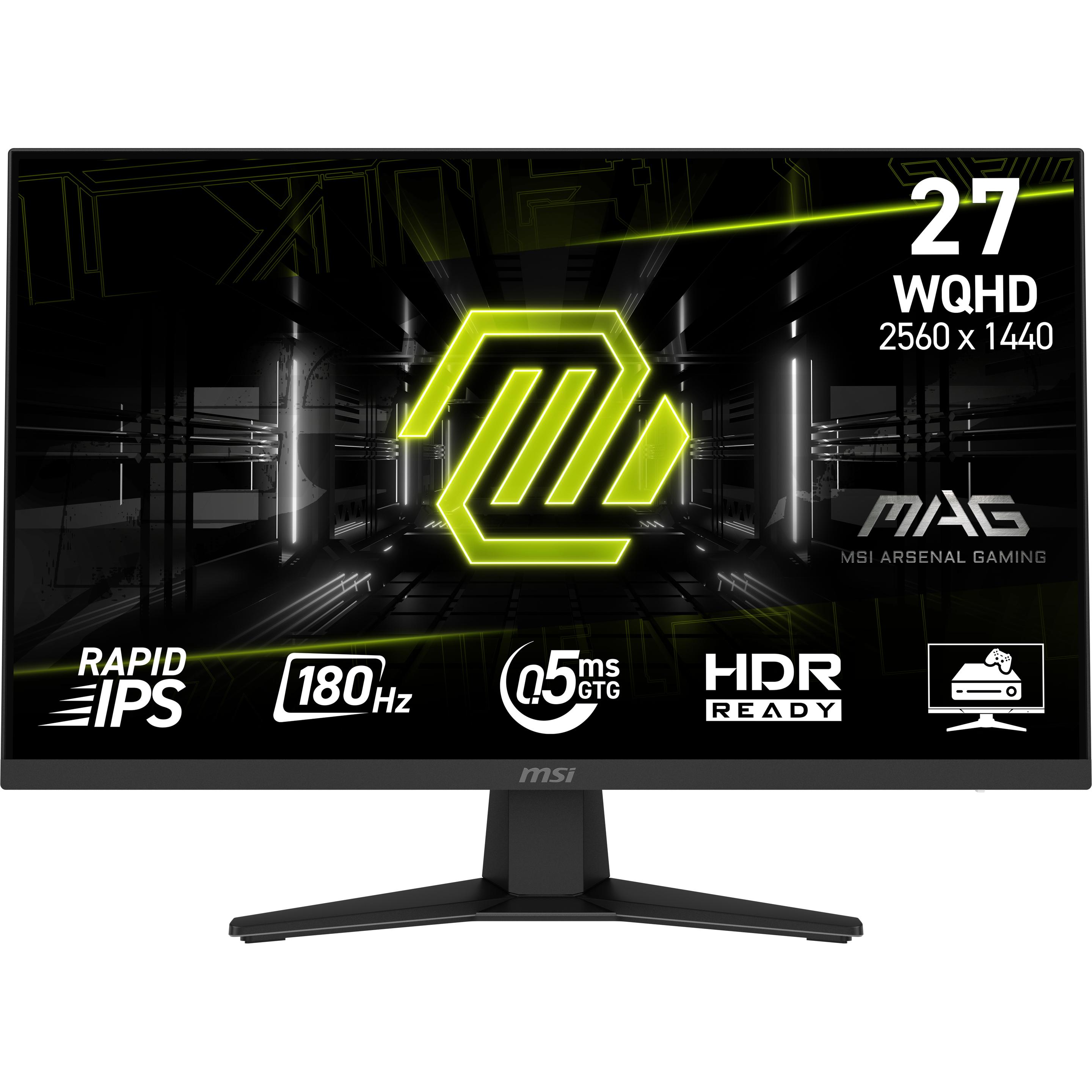MSI MAG 274QFDE (2560 x 1440 pixel, 27"), Monitor, Nero