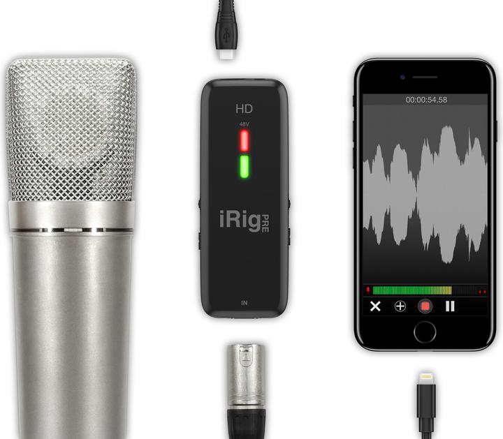 Actual product image IK Multimedia Microphone preamplifier Pre HD (USB)
