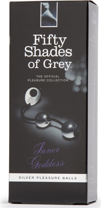 Productafbeelding Fifty Shades of Grey Inner Goddess zilveren plezierballen