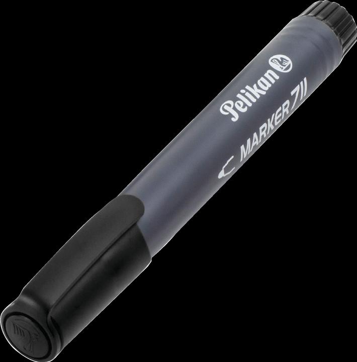 Produktbild Pelikan 711 Permanent-Marker (e) (Schwarz, Grau, 2 mm, 10 x)