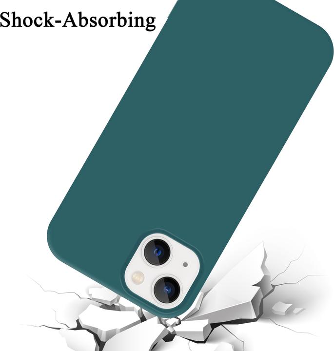 Actual product image Cadorabo Case for Apple iPhone 14 in TPU Liquid Silicone Case Style (Apple iPhone 14)