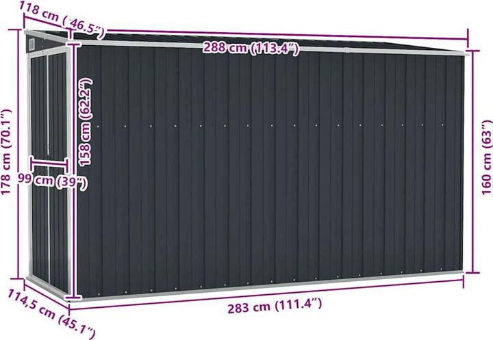 Immagine prodotto vidaXL Gartenhaus