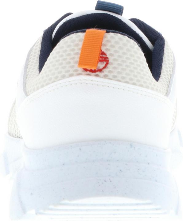 Produktbild Beflamboyant STREET NAVY Herren Sneaker Low-Top Schnürer Nachhaltig Vegan Recycled blau/weiss (44)