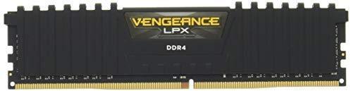 Corsair 8GB DDR4 2400MHz Dimm non bufférisé 16-16-16-39 Vengeance LPX Juodas Heat spreader 1,2V XMP2.0 (1 x 8GB, 2400 MHz, RAM DDR4, DIMM)