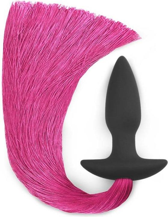 Produktbild Lovetoy Butt Plug mit Pferdeschwanz Rot