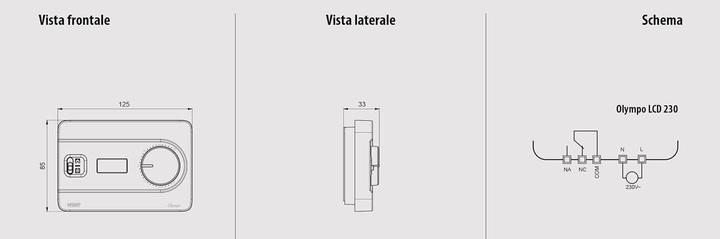 Actual product image Vemer Heizungsthermostat VE757900 OLYMPO