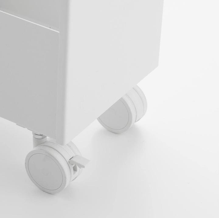 Actual product image Yamazaki Schlanker 4-stöckiger Aufbewahrungswagen TOWER