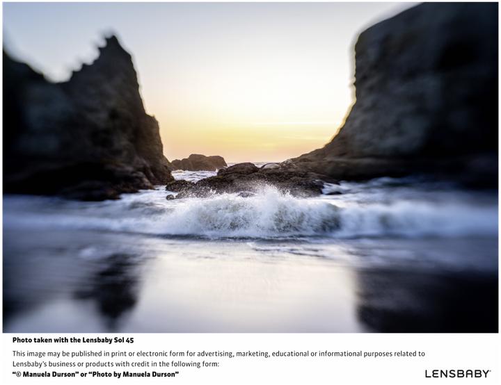 Immagine prodotto Lensbaby Sol 45 Nikon Z (Canon EF, APS-C / DX, Full frame)