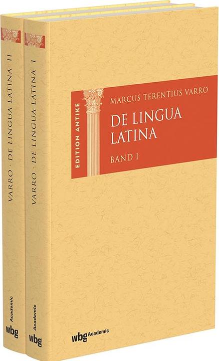 Immagine prodotto Marcus Terentius Varro: De Lingua Latina (2 Bände) (Tedesco, William Pfaffel, Marcus Varro, 2023)