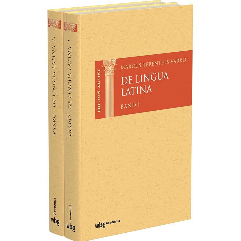 Thumbnail - Marcus Terentius Varro: De Lingua Latina (2 Bände), Fachbücher von Wilhelm Pfaffel, Marcus Varro