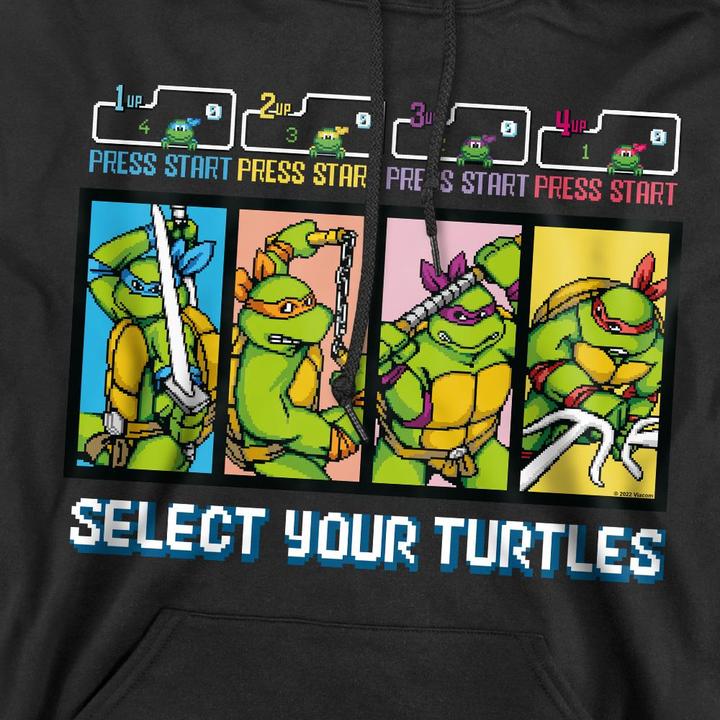 Immagine prodotto Teenage Mutant NT Select Your Turtles Felpa con Cappuccio Uomo (M)