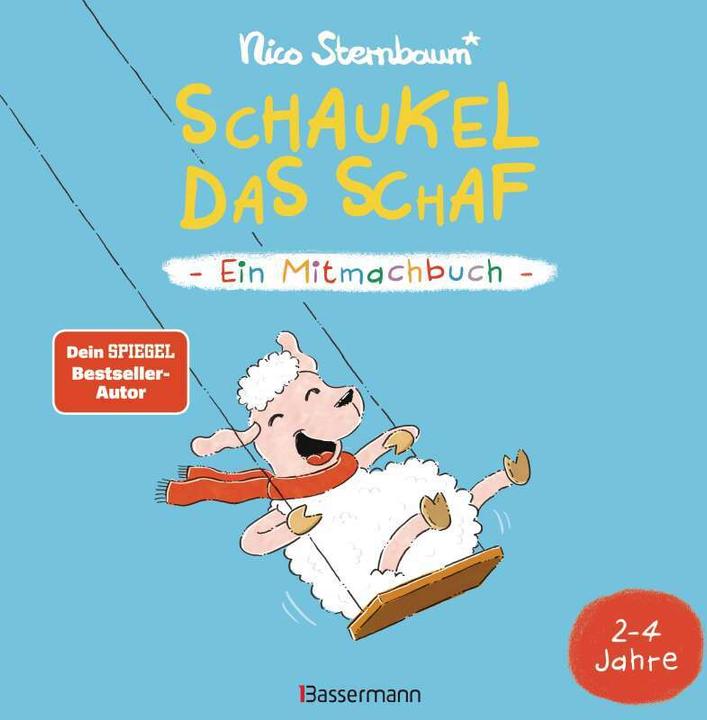 Actual product image Schaukel das Schaf - Ein Mitmachbuch. Für Kinder von 2 bis 4 Jahren (German)