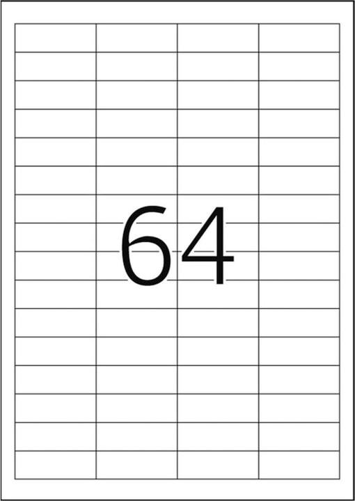 Actual product image Herma Universal labels A4