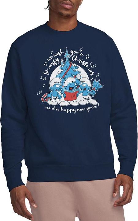 Produktbild The Smurfs Smurfy Christmas Carols Sweatshirt (S)
