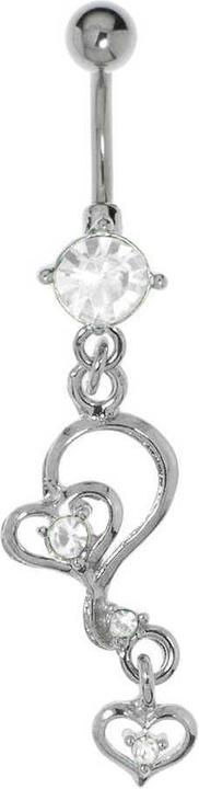 Produktbild Bijouteria Bauchpiercing (Messing, Chirurgenstahl, Kristall)