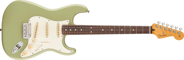 Actual product image Fender Player II Stratocaster Electric Guitar, Birch Green (Electric guitar, Rosewood, Maple)