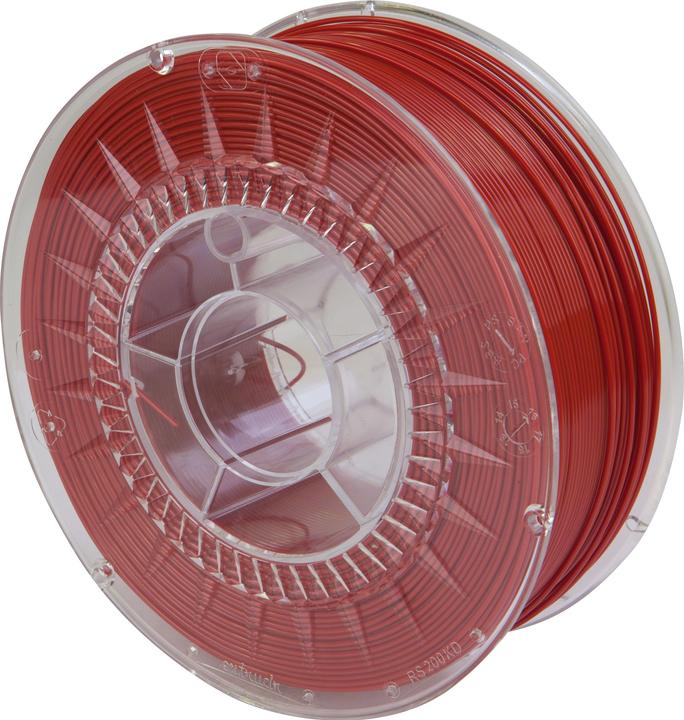 Actual product image Extrudr PETG Red 1.75 mm 2.500 g (PETG, 1.75 mm, 2.50 g, Red)
