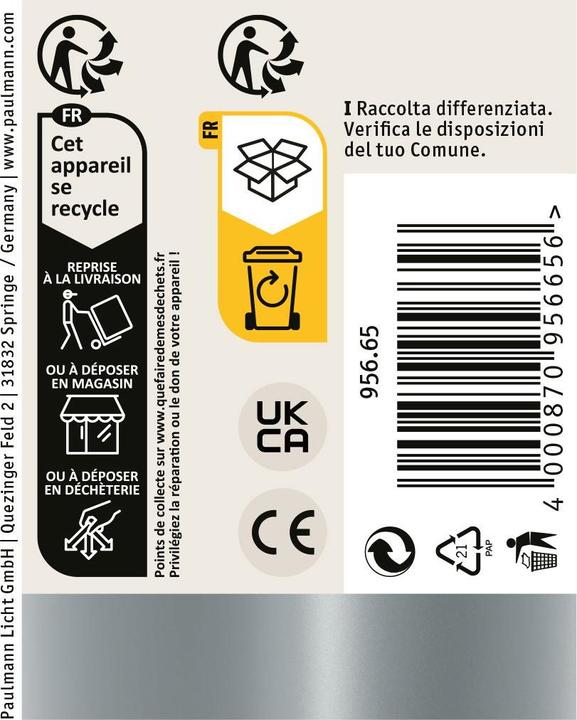 Actual product image Paulmann Urail rail