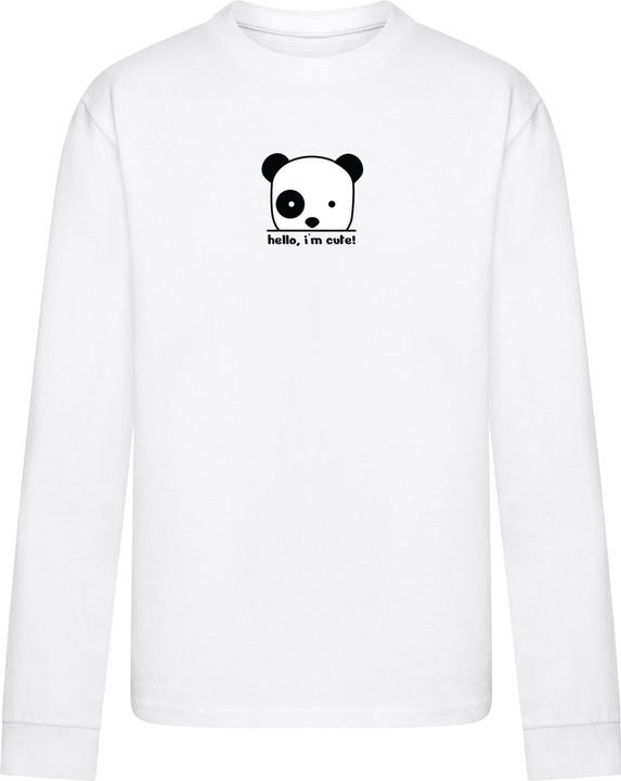 Produktbild Merchcode Kids Hello I'm Cute - Longsleeve - 184791 (146, 152)