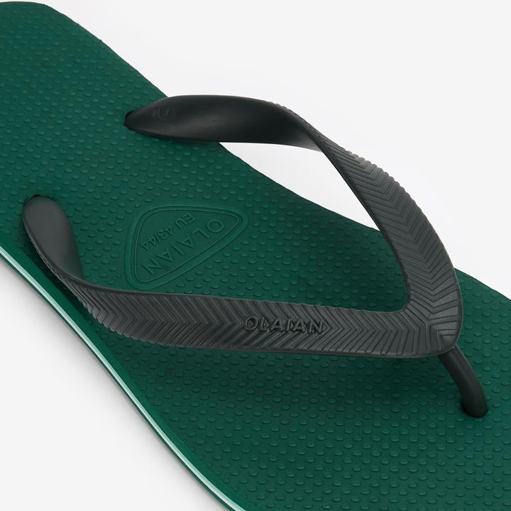 Produktbild Olaian Zehensandalen Herren 500 grün (43, 44)