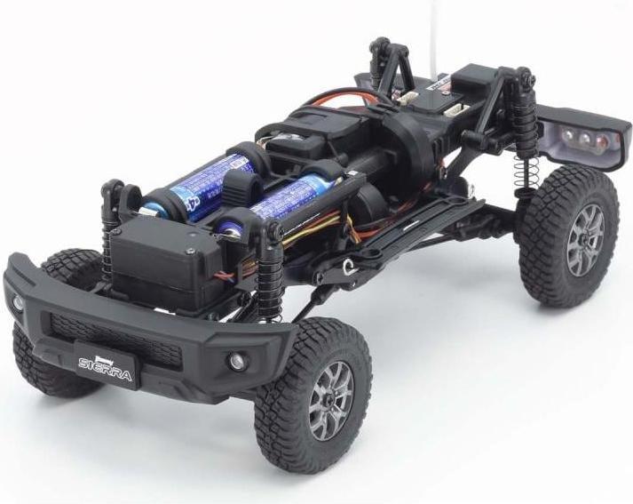 Actual product image Kyosho Mini-Z 4x4 Series Suzuki Jimny Sierra Kinetic Yellow RTR (RTR Ready-to-Run)