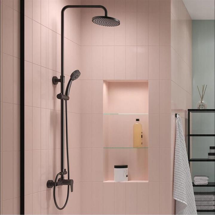 Actual product image FERRON Set Shower With Mixer Rennto Btr7u Black