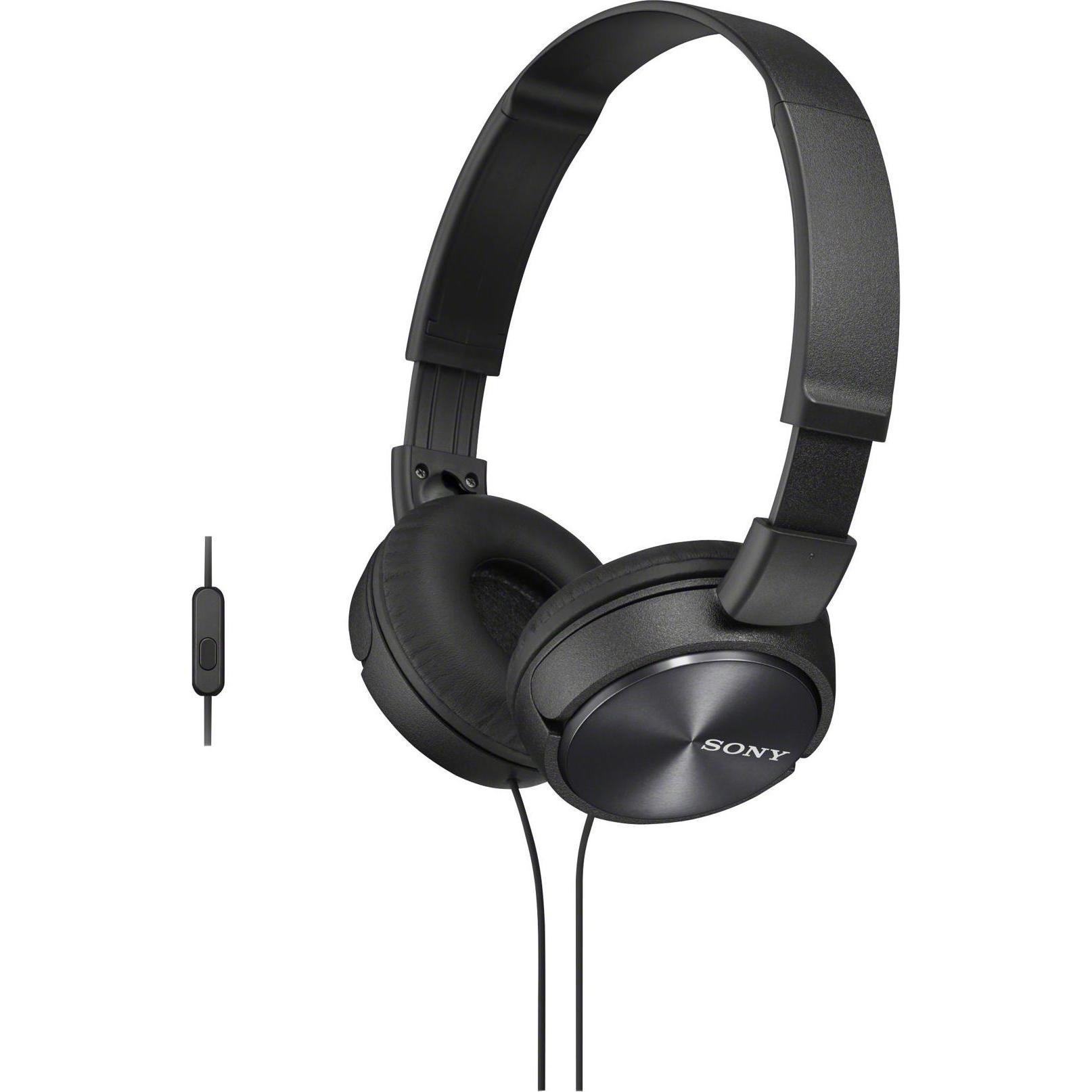 Sony Mdr-Zx310 (Nessuna cancellazione del rumore, Cablato), Cuffie, Nero