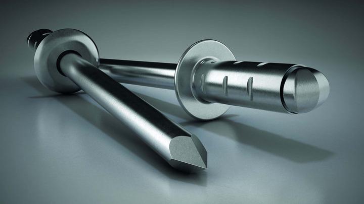Produktbild Gesipa Blindniet PolyGrip® Nietschaft d x l 4 x 10 mm Aluminium / Stahl Standard 500 Stück
