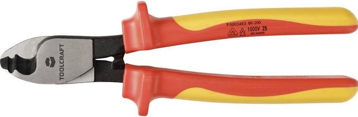 Produktbild Toolcraft TO-10104939 Elektronik- u. Feinmechanik Kabel-Papiermesser 200 mm (200 mm)