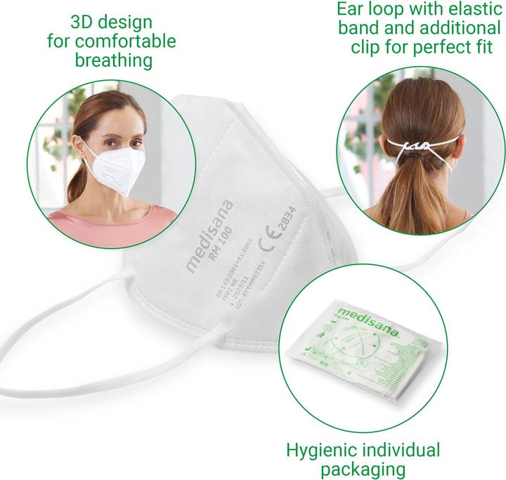 Image du produit Medisana RM100 (FFP2, 10 x)