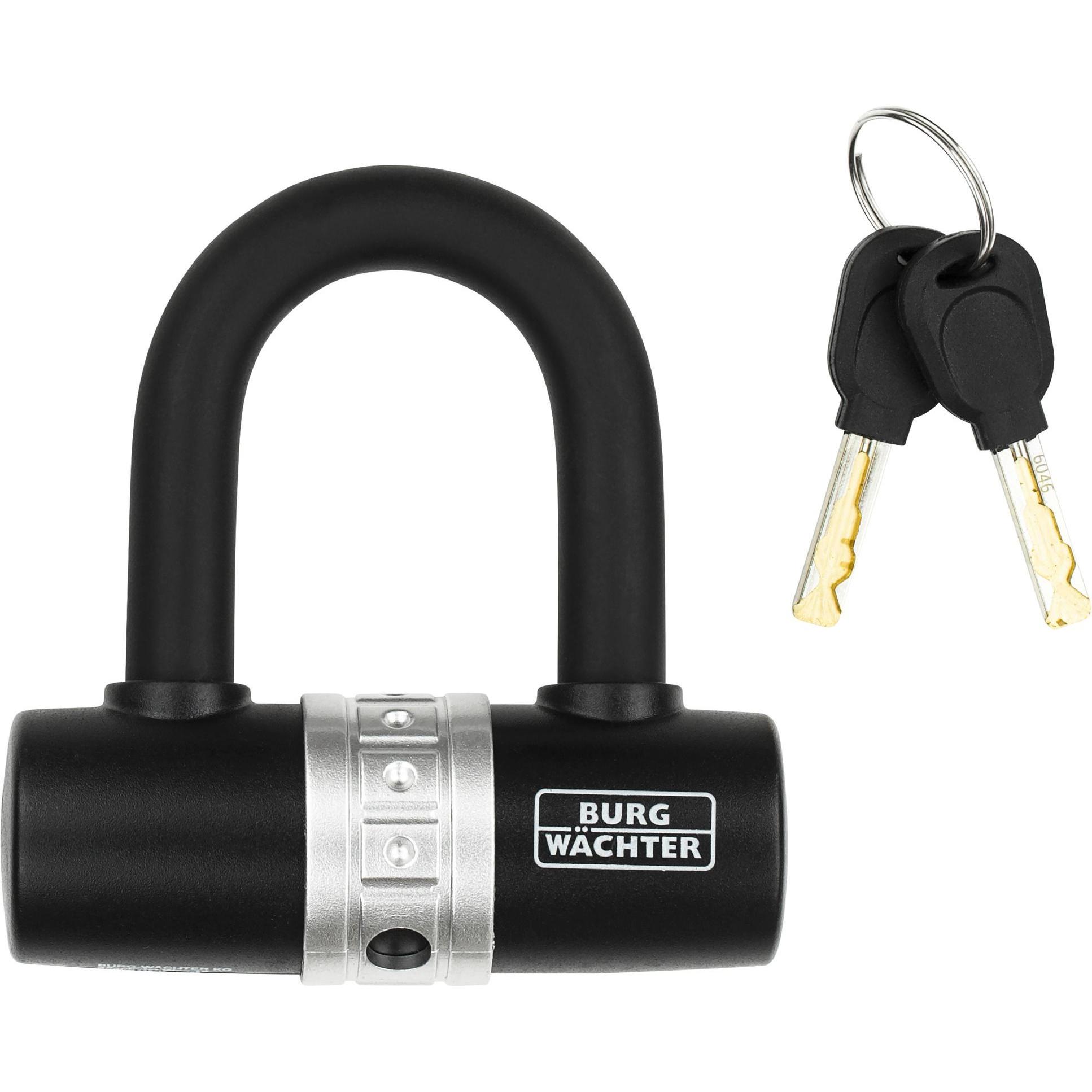 Burg Wächter BURG-WŽCHTER U-Bgel-Fahrradschloss 1480 HB, schwarz (1471)