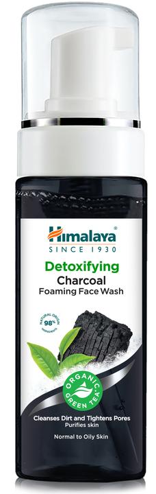 Himalaya Detoxifying Charcoal Foaming Face Wash (lavage de visage à la mousse de charbon activée) 150Ml (Mousse nettoyante, 150 ml)