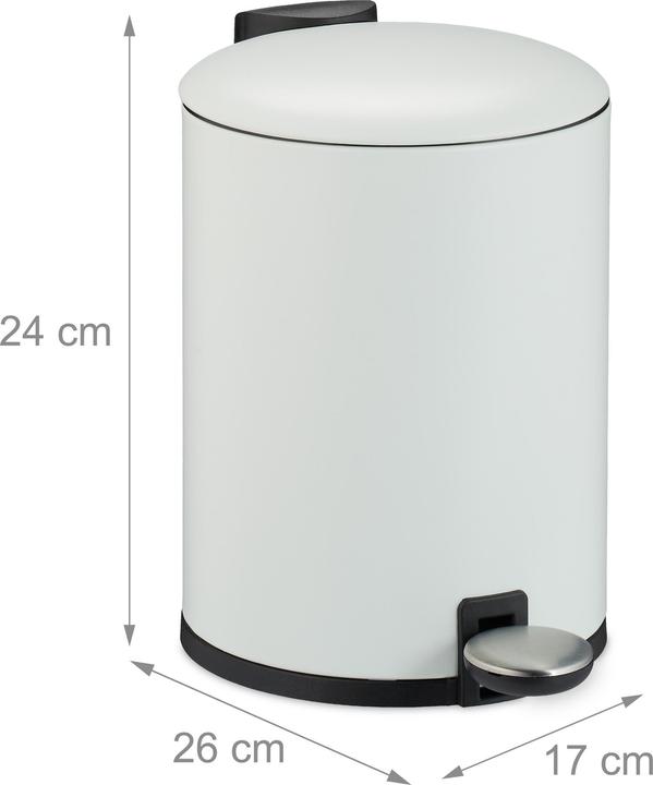 Produktbild Relaxdays Bad-Mülleimer (3 l)