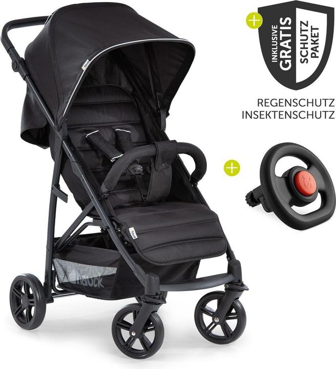 Actual product image Hauck Buggys & Sportwagen Buggy Rapid 4 inkl. XXL Zubehörpaket & Buggy-Lenkrad (0.50 - 4 years)