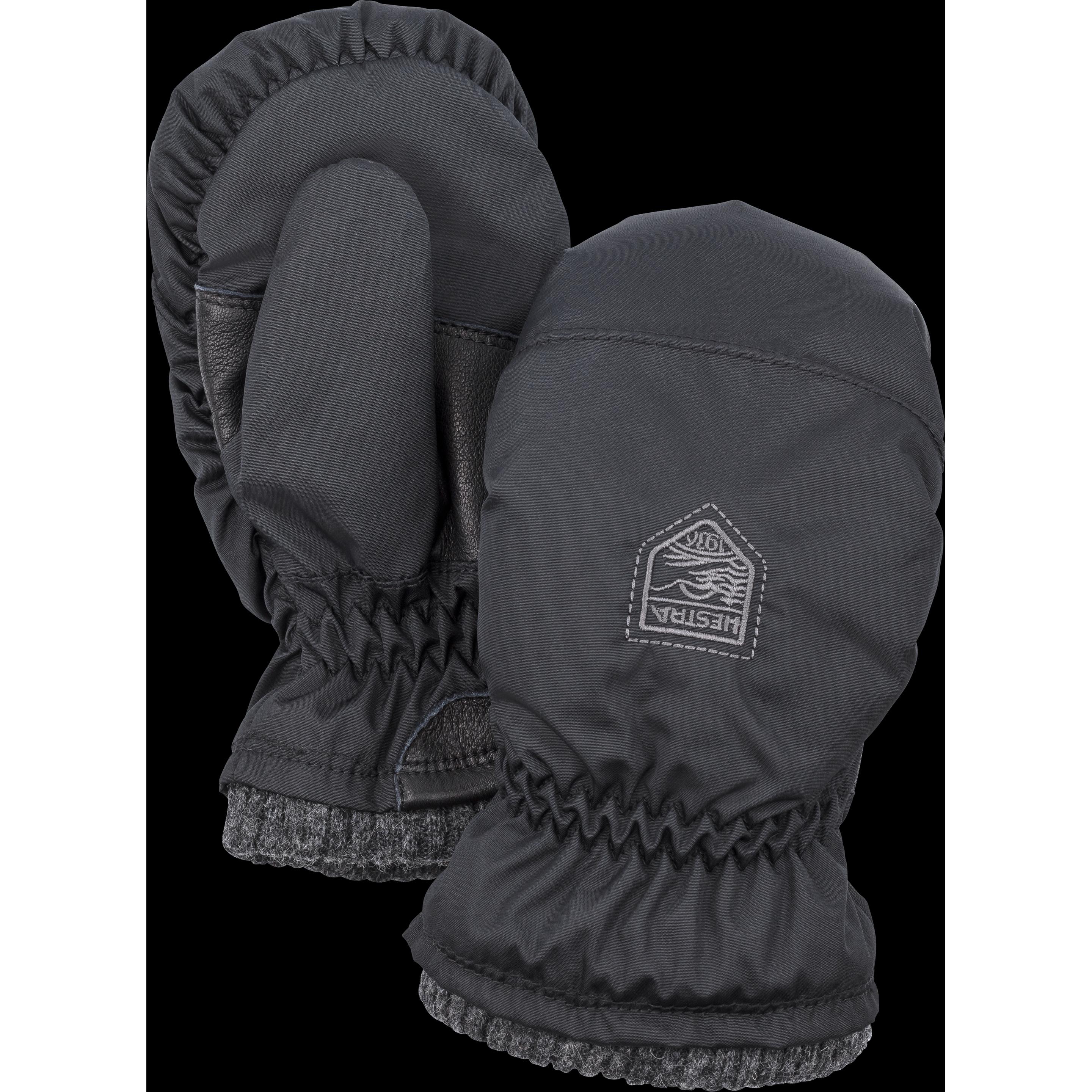 Hestra, Herren, Handschuhe, Kid's My First Mitt, Schwarz, (3XS)