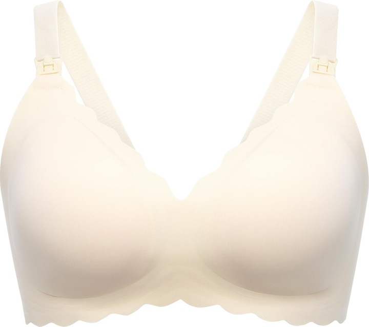 Momcozy YN46 Seamless Support Floral Nursing Bra Skin L (L)