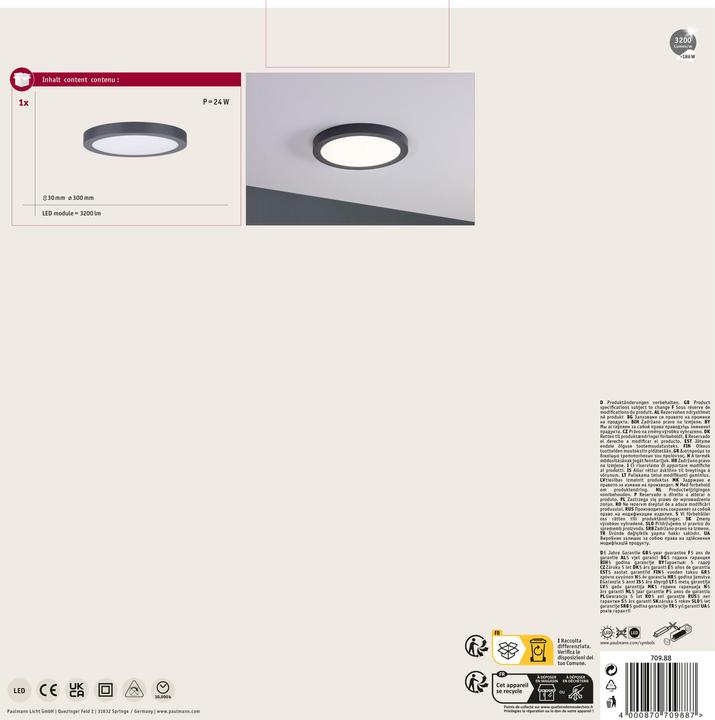 Image du produit Paulmann Abia (3200 lm)