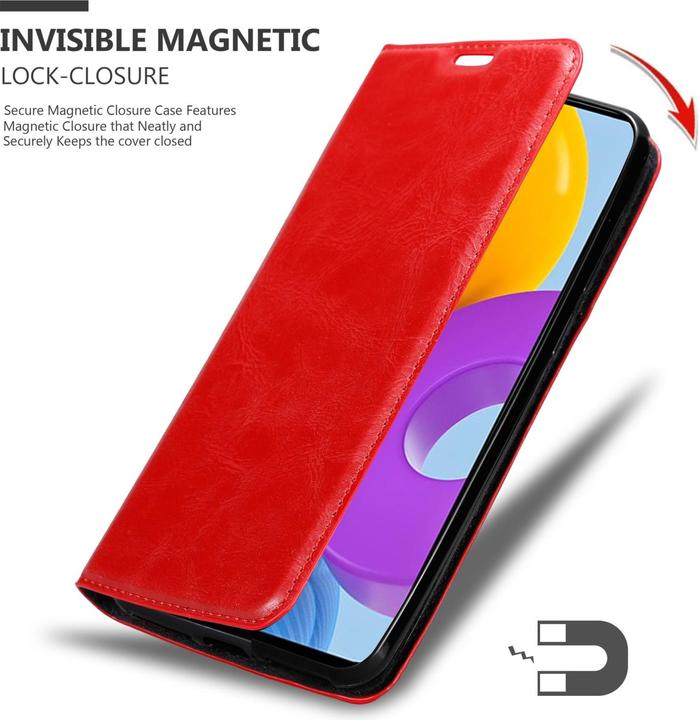 Productafbeelding Cadorabo Boek Invis. Magnetisch deksel (Samsung Galaxy M52 5G)