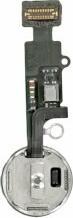 Actual product image OEM Home Button + Flex Cable for iPhone 7 - silver (Apple iPhone 7, Apple iPhone 7 Plus)