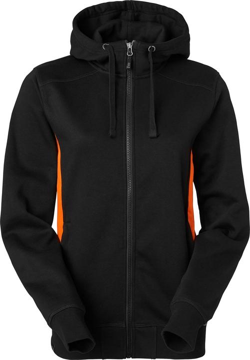 Immagine prodotto Top Swede South West - Felpa Ava, donna, XL nero/arancio, 80% cotone, 20% poliestere (XL)