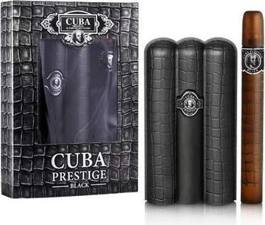 Produktbild Cuba SET ORIGINAL Men Prestige Black EDT spray 90ml + EDT spray 35ml