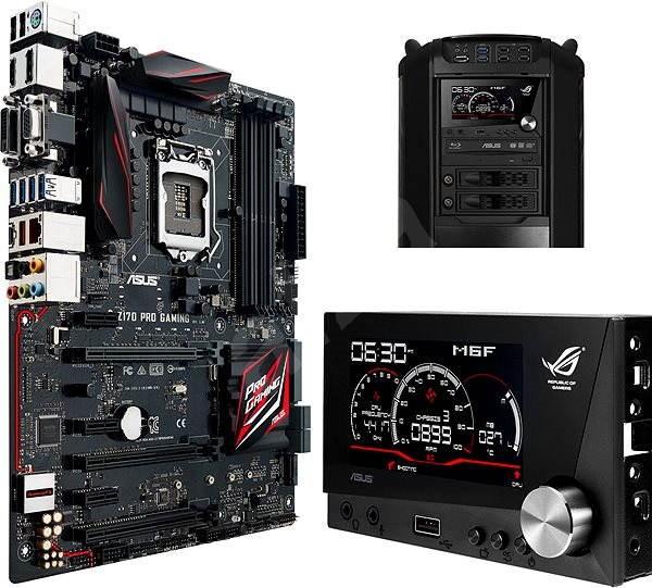Actual product image ASUS R.O.G. Front Base (5 Fan)