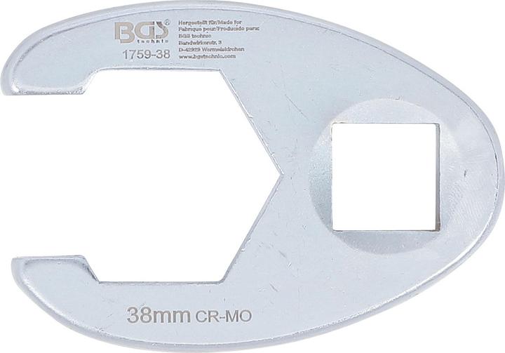 Actual product image BGS Crowfoot Spanner 20 mm (3/4") Drive 38 mm (38 mm)