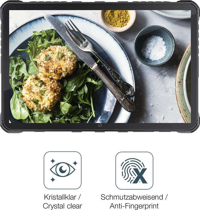 Actual product image Dipos Anti-Shock Screen Protector Clear (Cubot Tab King Kong)