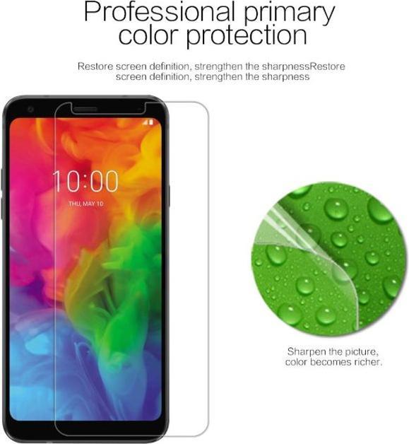 Actual product image Nillkin Super Clear Series Protective Film (1 Piece, LG Q7)
