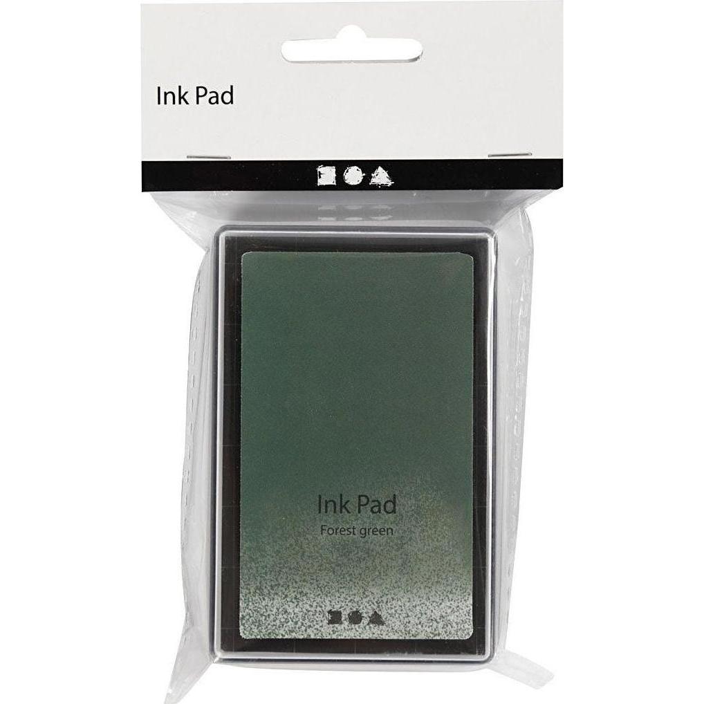 Thumbnail - Creativ Company, Stempel, Stempelkissen Ink Pad, 9 x 6 x 2 cm Lindgrün