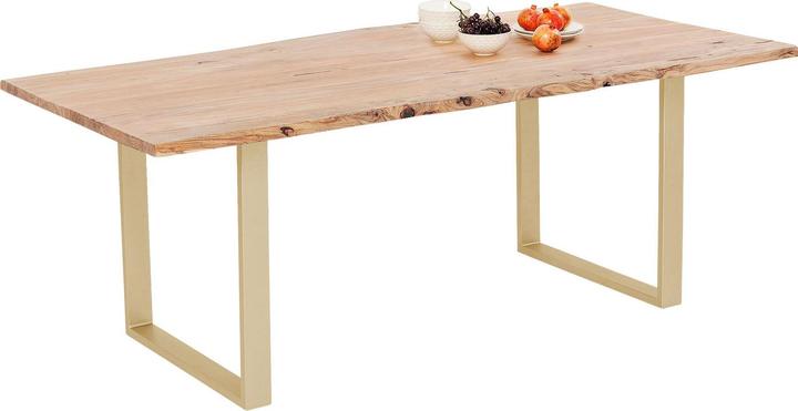 Actual product image Kare Design Table Harmony Brass 160x80cm (160 x 80 x 76 cm)