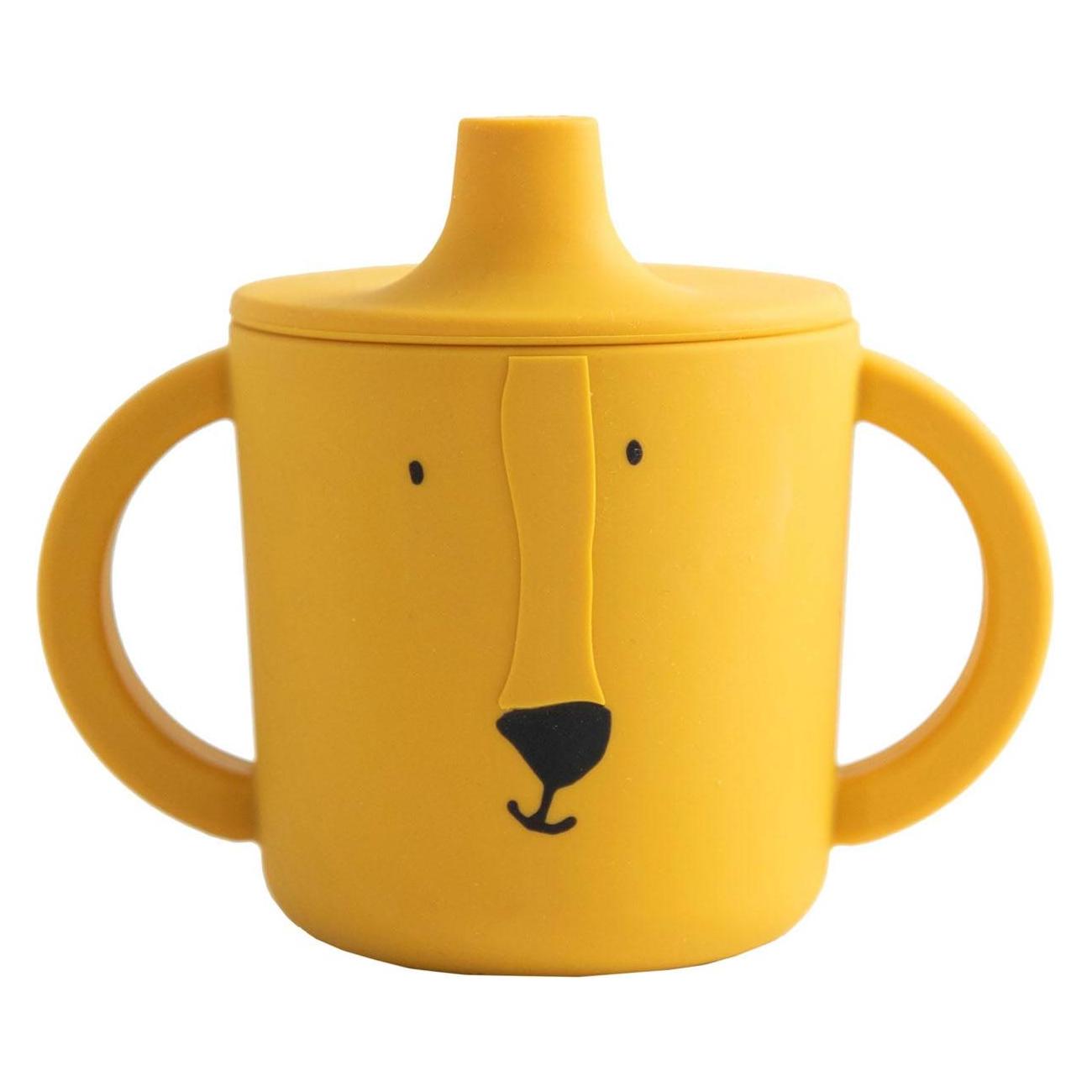 Trixie Baby, Kinderservies + Bestek, Silikon Trinkbecher - Mr. Löwe