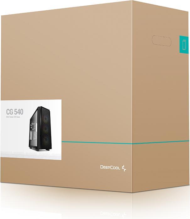 Produktbild Deepcool CG540 bk Midi Tower (ATX, E-ATX, mATX, Mini-ATX)