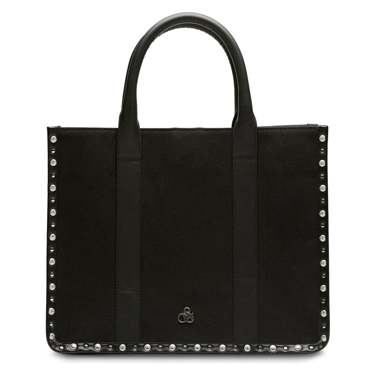 Scotch & Soda, Damen, Tasche, Canvas Shopper, Schwarz